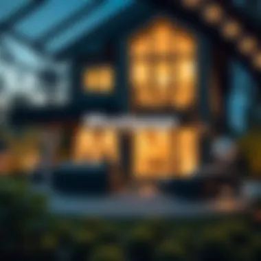 Visual representation of mortgage terms and definitions