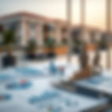 Investment strategies visualized through charts and diagrams