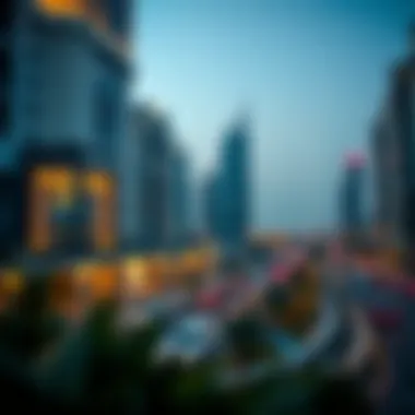 Market Trends in Dubai Real Estate Graph illustrating market trends in Dubai real estate