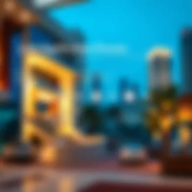 Infographic detailing the application process for loans in Dubai