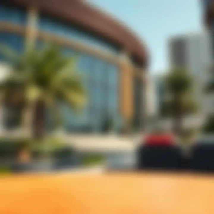 Visual representation of financial considerations for expatriates in Dubai