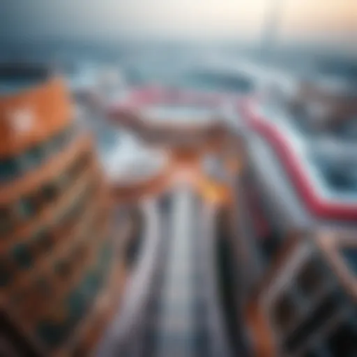 Aerial view of Dubai Mall showcasing its vast architecture