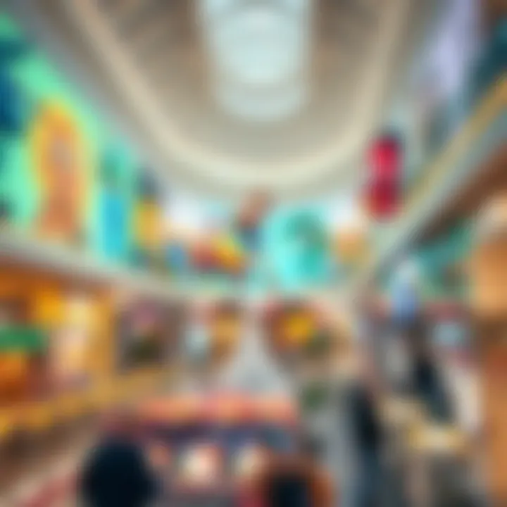 Exciting Entertainment Attractions in Dubai Mall Entertainment zone highlighting attractions in Dubai Mall