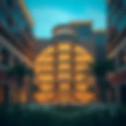 Stunning view of Nesto Building's architectural design