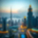 Luxurious Dubai skyline illustrating real estate opportunities