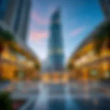 Architectural marvel of One JLT Tower