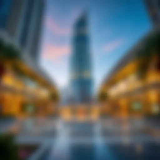 Architectural marvel of One JLT Tower