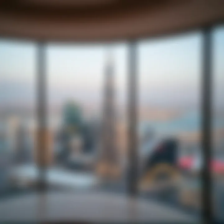 Panoramic View from One JLT Tower Panoramic view from One JLT Tower