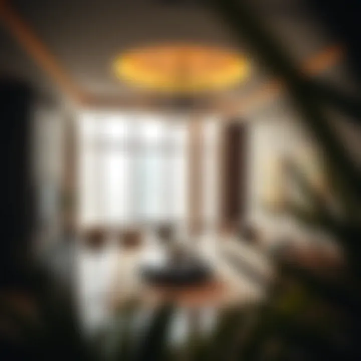 Interior Elegance of One Za'abeel Tower Interior design showcasing the modern elegance of One Za'abeel Tower