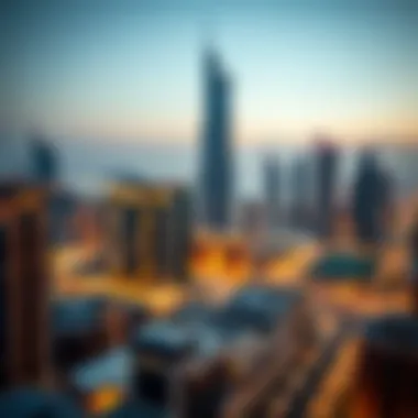 Business Bay Skyline with Opal Tower Business Bay skyline featuring Opal Tower