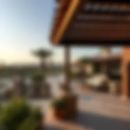 Scenic view of Palma Spring Village showcasing luxury villas