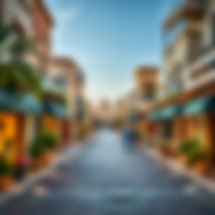 Cultural Hub: The Heart of Dubai's Neighborhoods Vibrant neighborhood showcasing local culture and lifestyle