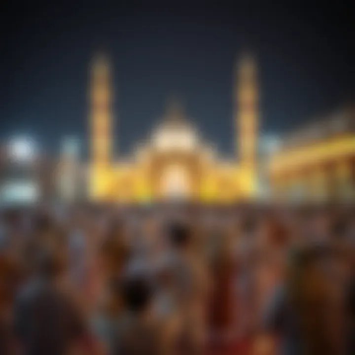 Eid Al Fitr prayer gathering in Dubai