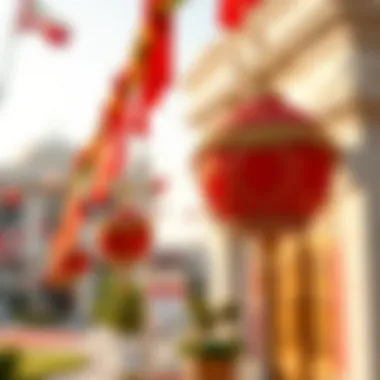 Traditional decorations for UAE National Day