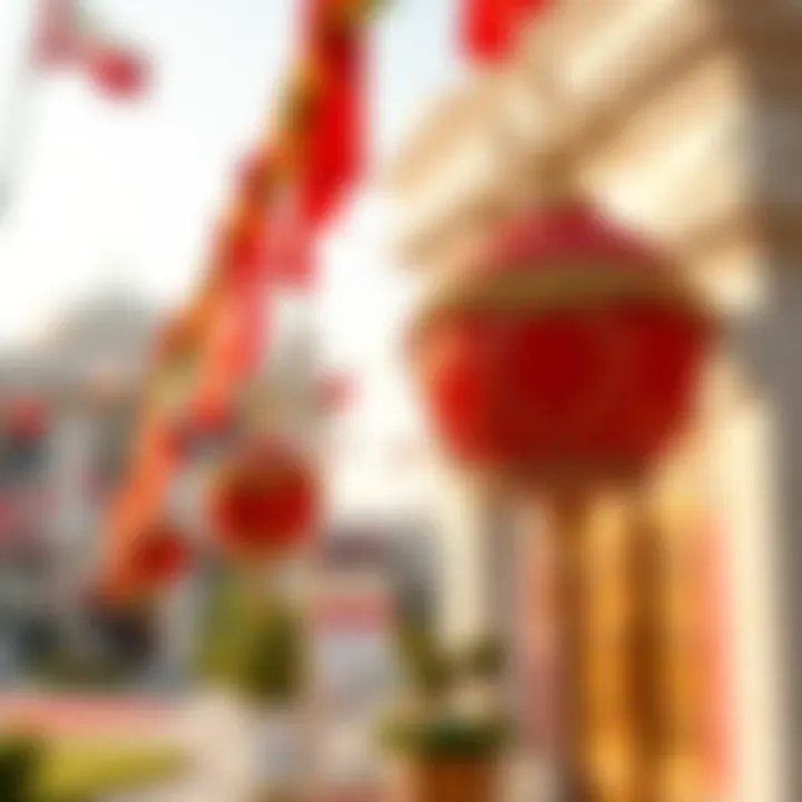 Traditional decorations for UAE National Day