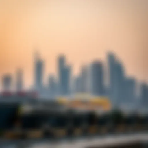 Dubai Skyline: A Symbol of Economic Growth Skyline of Dubai showcasing modern architecture