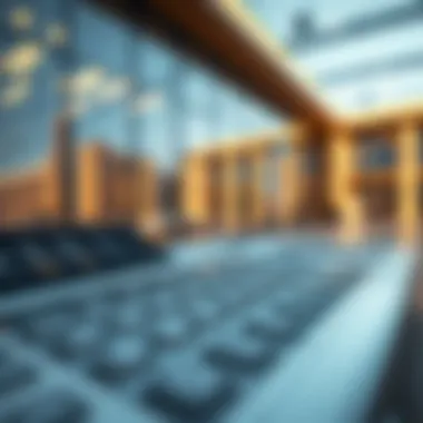 Visual representation of real estate investment calculations