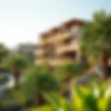 A captivating view of Safari Dubai Park showcasing its lush greenery and wildlife.