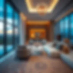 Luxurious interior design of Samaya Hotel Apartments