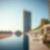 Stunning beachfront view of Seapoint by Emaar