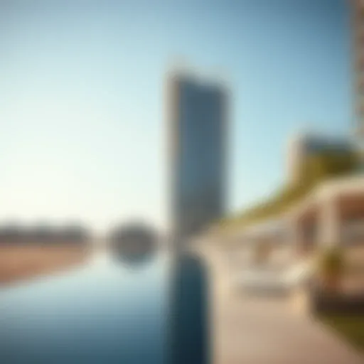 Stunning beachfront view of Seapoint by Emaar