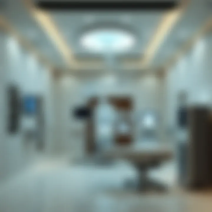 Innovative Healthcare Solutions Interior Interior view showcasing advanced healthcare technology