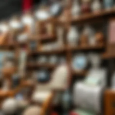 Home Decor Treasures at Dragon Mart An array of unique home decor items reflecting diverse cultural influences found in Dragon Mart.