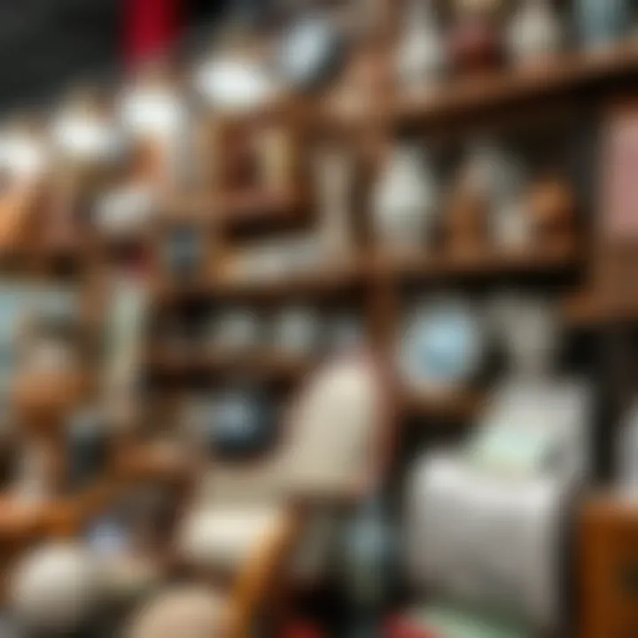 Home Decor Treasures at Dragon Mart An array of unique home decor items reflecting diverse cultural influences found in Dragon Mart.