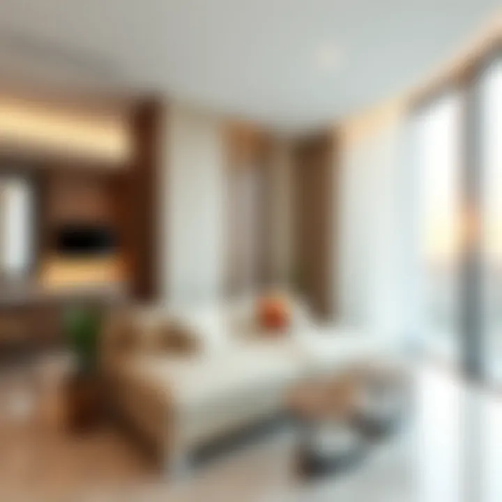 Modern amenities offered in Dubai hotel apartments