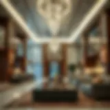 Luxurious lobby interior of Staybridge Al Maktoum showcasing modern design.