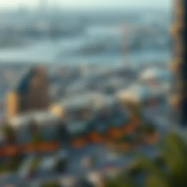 Emerging Neighborhoods in Dubai A detailed map highlighting emerging neighborhoods in Dubai