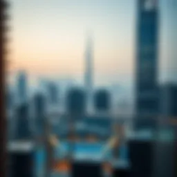 A panoramic view of Dubai's skyline showcasing modern architecture