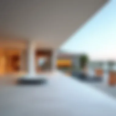 Contemporary Architectural Design of a Beach Villa Contemporary architectural design of a Dubai beach villa