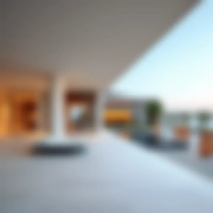 Contemporary Architectural Design of a Beach Villa Contemporary architectural design of a Dubai beach villa