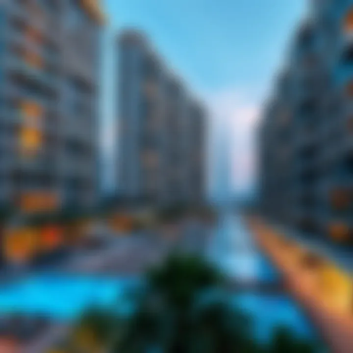 A luxurious apartment complex reflecting the diversity of lifestyles