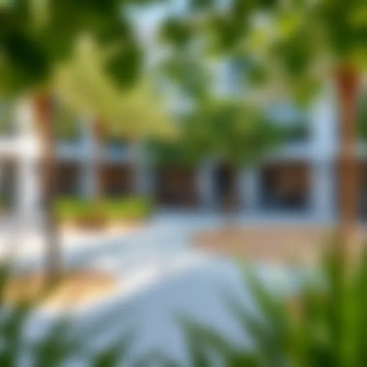 Vibrant community spaces within The Grove promoting a lively lifestyle