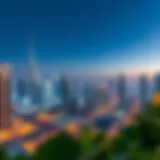 A stunning skyline view of Dubai showcasing modern architecture infused with cultural elements.