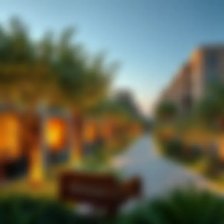 Sustainable Living: Merging Nature with Urban Life An eco-friendly residential development emphasizing sustainability and aesthetic design.