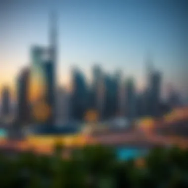 Stunning skyline of Dubai showcasing modern architecture