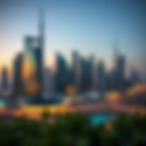 Stunning skyline of Dubai showcasing modern architecture