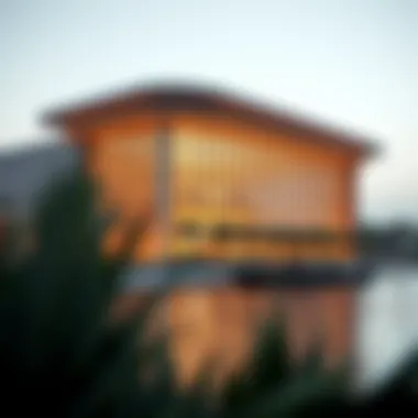 Architectural marvels integrating nature within the Yas Island landscape