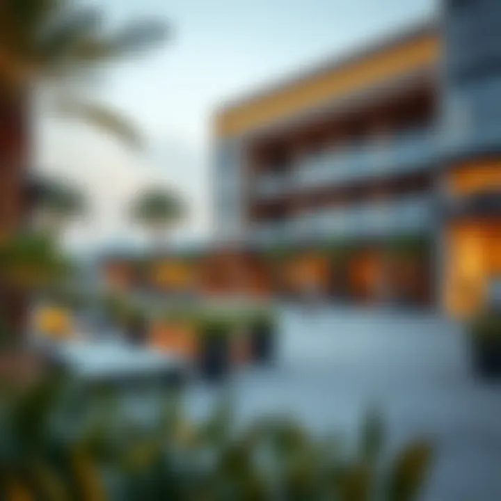 Community-oriented spaces fostering social interactions on Yas Island