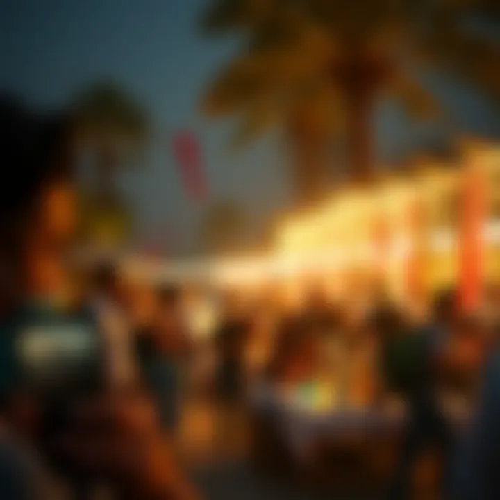 Community gathering during UAE holiday