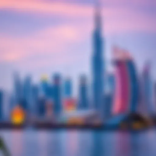 Stunning skyline of Dubai showcasing modern architecture