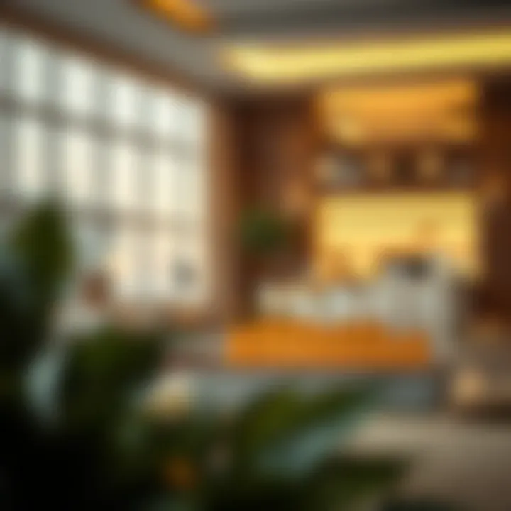 Graph showcasing trends in the UAE real estate market