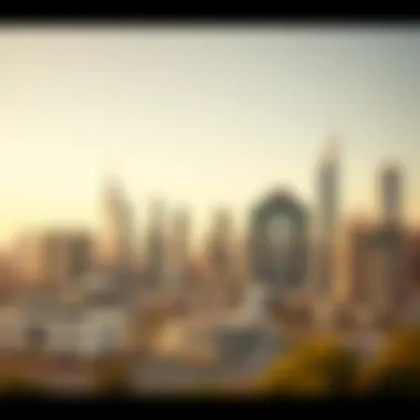 UAE skyline showcasing modern architecture