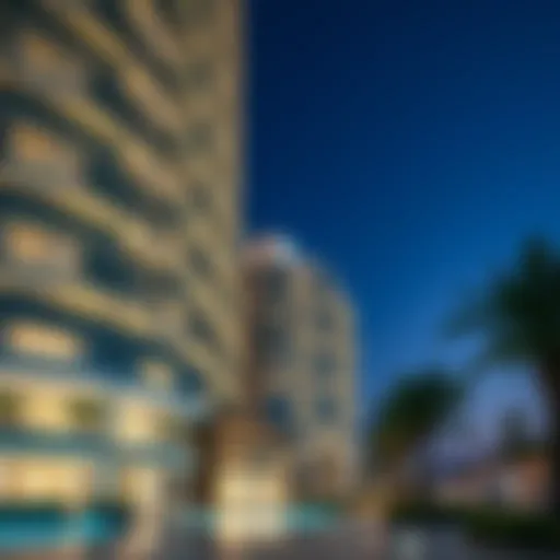 Stunning facade of Al Wasl Building in Karama