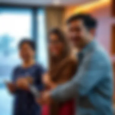 A visual representation of family ties and connections within Dubai