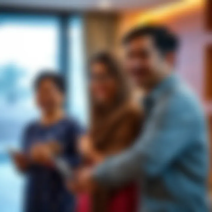 A visual representation of family ties and connections within Dubai