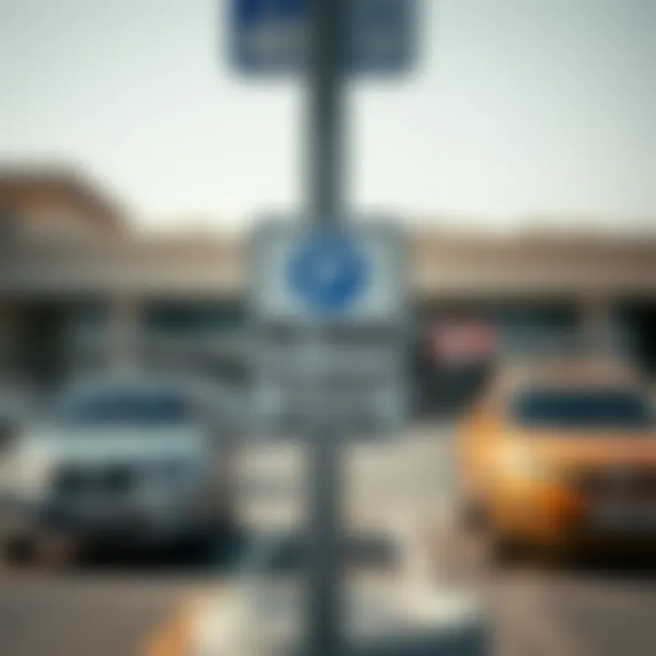 Free Parking Regulations in Dubai A sign indicating free parking on Saturdays in Dubai